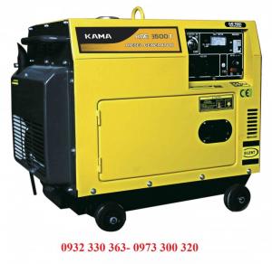 Máy phát điện chạy dầu KAMA 5,5kw,KDE 6500TN