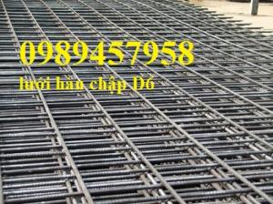 Lưới hàn chập phi 8 ô 200x200 lưới trơn, lưới gân giao hàng 3-5 ngày
