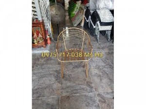 Thanh lý 30 ghế sắt ngoài trời giá