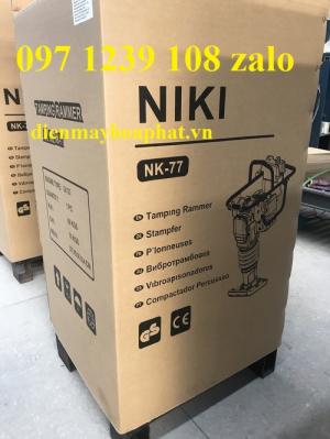 Máy đầm cóc chạy xăng, động cơ nhập khẩu giá cực rẻ Niki NK77