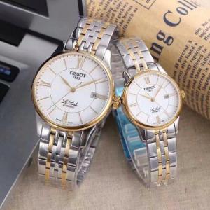 đồng hồ đôi tissot cơ máy nhật cho anh chi em