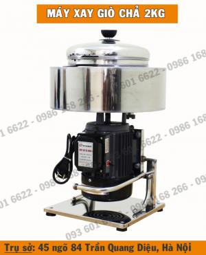 Máy xay giò 2kg có bao đá, máy làm giò lụa xúc xích 2kg