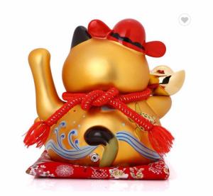 Mèo thần tài vẫy tay size to dùng pin và điện cao cấp