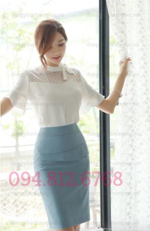 Địa chỉ may chân váy đồng phục chuẩn form nhất cho phái đẹp công sở