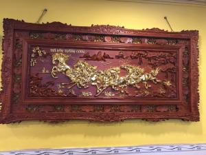 Tranh gỗ treo tường mã đáo thành công