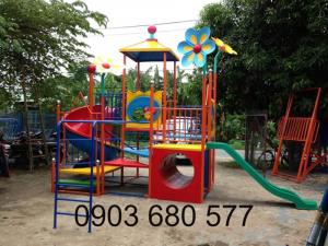 Cung cấp bộ cầu trượt liên hoàn cho mầm non