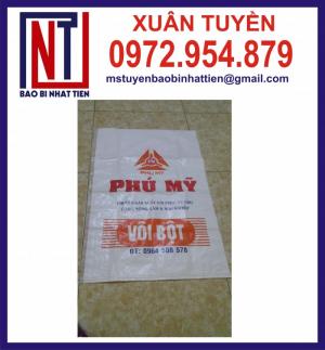 Bao PP dệt trắng tráng keo - Bao Bì Nhật Tiến