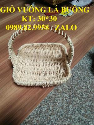 Bán Giỏ Mây Đựng Hoa Quả