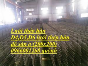 Chuyên cung cấp lưới thép hàn công trình D4,D5,D6 mắt 150x150,200x200...