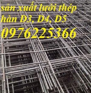 Lưới thép đổ bê tông dây 4ly mắt lưới D4a100*100,D4a150*150