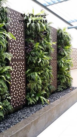 Mặt dựng giếng trời hoa văn trang trí nghệ thuật tinh tế cho ngôi nhà của bạn