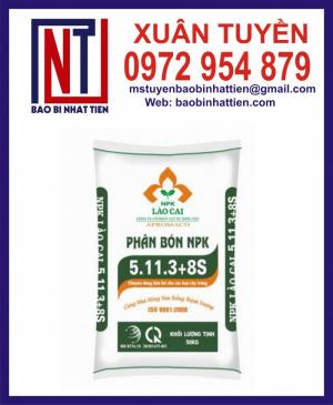 Bao đựng phân bón, bao bì phân bón in flexo