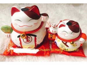 mèo thần tài may mắn