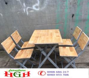 cần thanh lý gấp bàn ghế cafe quán nhậu giá rẻ hgh 030