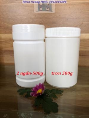 Hũ nhựa thực phẩm 500g