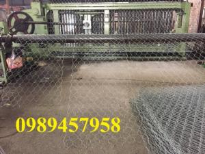 Rọ thép chống sạt lở bờ sông, rọ đá kè hồ mạ kẽm 2mx1mx1m