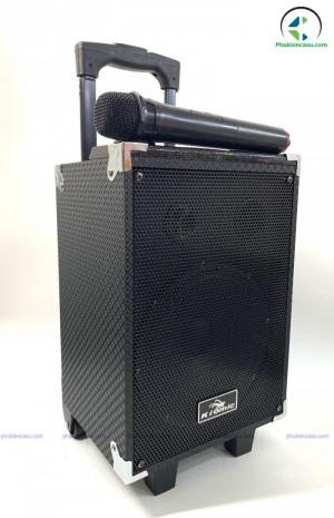 Loa karaoke Kiomic Q8 tặng micro không dây loa kéo mini