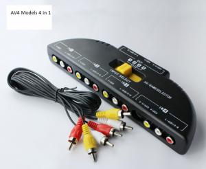 Bộ Chuyển Đổi Audio Videos 4 in 1 Out Cao Cấp