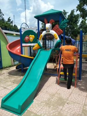 cầu trượt mầm non tại quy nhơn