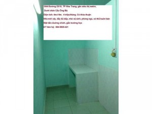 cần cho thuê phòng trọ rộng 30 m