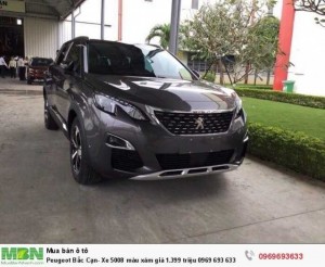 Peugeot Bắc Cạn- Xe 5008 màu xám 2019 Giao Ngay