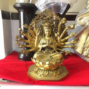 Tượng phật chuẩn đề cao 25cm