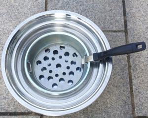 Bếp nướng than hoa đặt âm bàn kèm vỉ inox 304 cho quán nướng giá rẻ