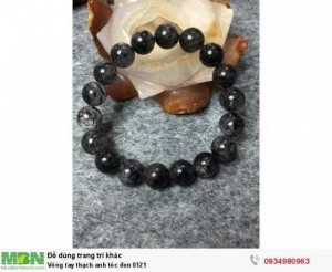 Vòng tay thạch anh tóc đen 0121