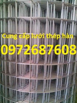 Lưới thép hàn D3 a50x50 mạ kẽm, hàng luôn có sẵn