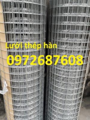 Lưới thép hàn D3 a50x50 mạ kẽm, hàng luôn có sẵn