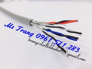 Cáp tín hiệu vặn xoắn 1pair, 2pair, 3pair, 4pair