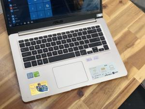 Laptop Asus Vivobook X510UF, Core i5 8250U 4G SSD128 Vga MX130 Viền Siêu Mỏng Còn