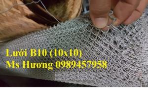 Sản xuất lưới b20 mạ kẽm, b20 bọc nhựa hàng có sẵn