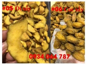 Cóc sấy, Xoài Sấy, Ổi Sấy, Khô Gà Bơ tỏi
