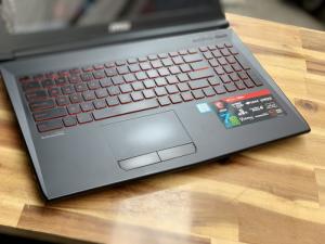Laptop Gaming MSI GL62M 7RDX, i7 7700HQ 8G SSD128+1T Full HD GTX1050M 4G đ