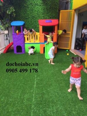 cầu trượt mầm non nhập khẩu gia lai