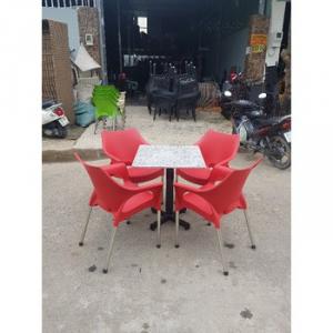 bàn ghế cafe nhựa sân vườn