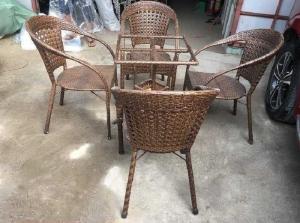 bộ bàn ghế cafe cao cấp hgh 03