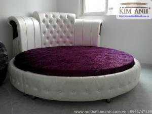 Bán giường ngủ hình tròn giá rẻ tại tphcm, bình dương