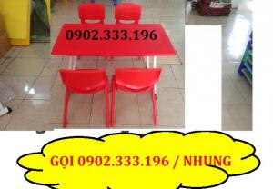 Bàn ghế mầm non, bàn ghế nhựa mầm non, bàn ghế giá rẻ