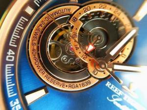 Đồng hồ nam REEF TIGER RGA1693 xanh rose gold