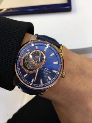Đồng hồ nam REEF TIGER RGA1693 xanh rose gold
