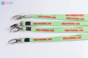 Dây đeo thẻ in theo yêu cầu