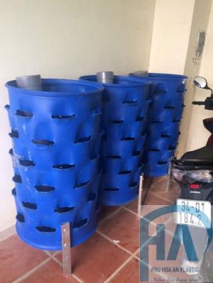 Các đặc điểm vượt trội khi trồng rau trong tháp trồng rau Phú Hòa An
