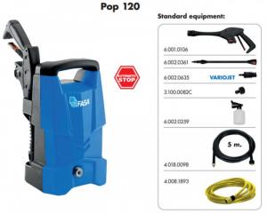 Máy phun rửa áp lực Fasa Pop 120 công nghệ Ý