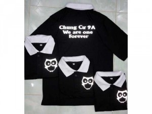 20 áo thun nhóm in theo yêu cầu giá 65k