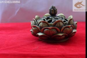 Đỉnh xông trầm hoa sen hàng loại 1