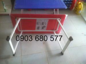Bộ bàn ghế nhựa mầm non, gập chân bàn giá cực RẺ