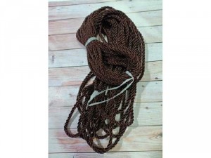 DÂY XOẮN NHẬT MÀU NÂU 2 , 3 MM ( 10 M