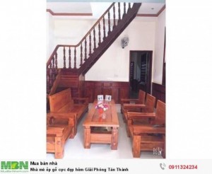 Nhà mê ốp gỗ cực đẹp hẻm Giải Phóng Tân Thành